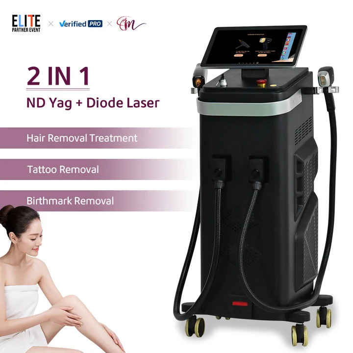 Titanium Ice Laser Hair Removal Machine 755/808/1064mm Diode Laser
